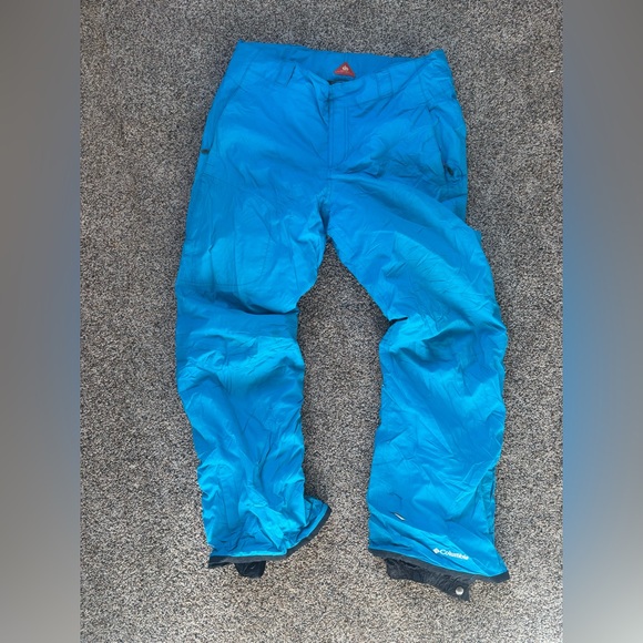 Columbia Other - Columbia Omni-Tech Heat Large snowboard Bright Blue Ski Pants winter snow
